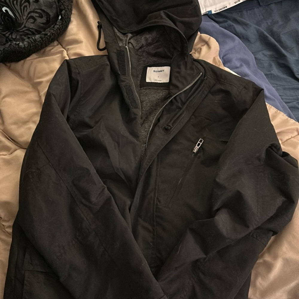 Old Navy fleeced lined barn jacket men’s small excellent condition